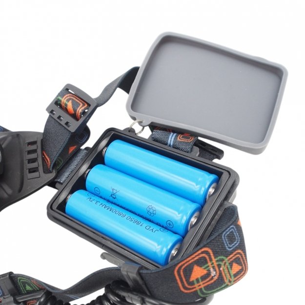 Žibintuvėlis ant galvos LED WIDE