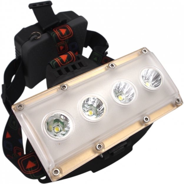 Žibintuvėlis ant galvos LED WIDE