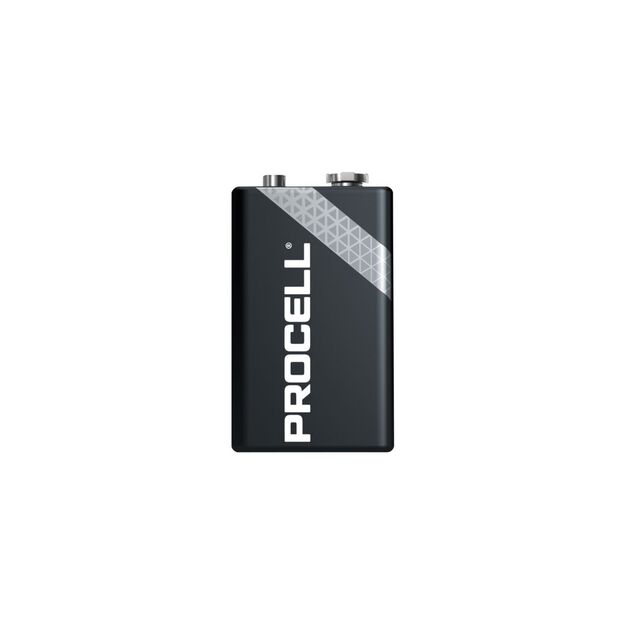 Baterijos Duracell Procell 9V baterija 6LR61, 10 vnt.