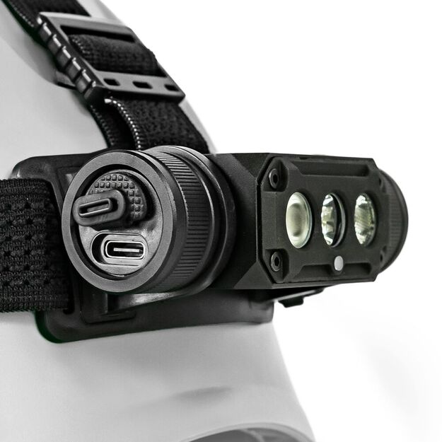 Technik H33 žibintuvėlis, 1200 liumenų šviesa su RGB šviesomis