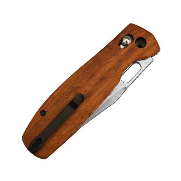 CJRB Cutlery Prado Rosewood Wood sulenkiamas peilis J1936-WD