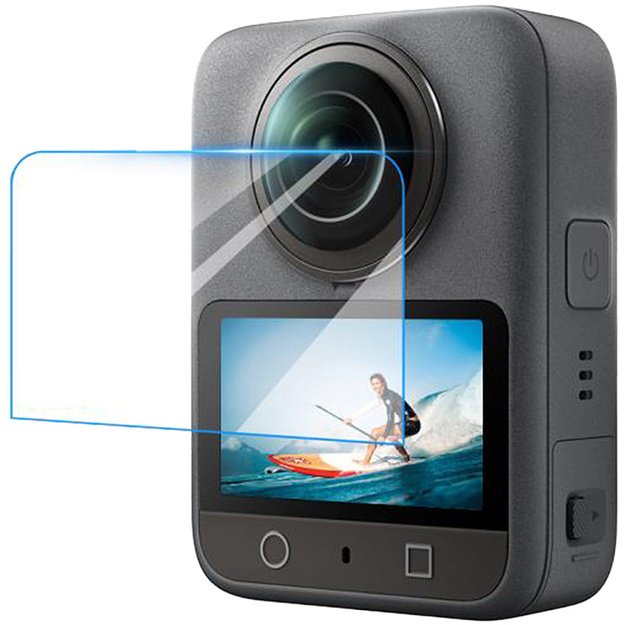 Tempered glass puluz DJI Osmo 360 (clear)