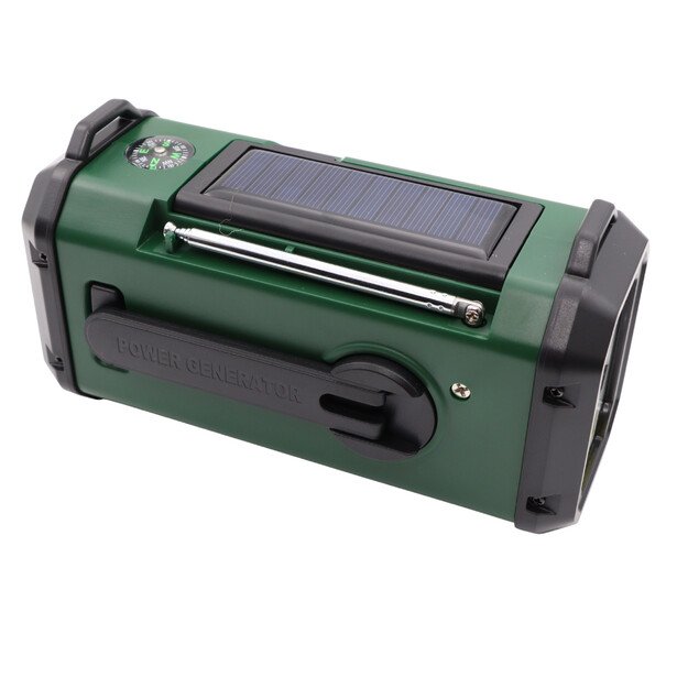 Аварийное радио с Powerbank 20000mAh черное