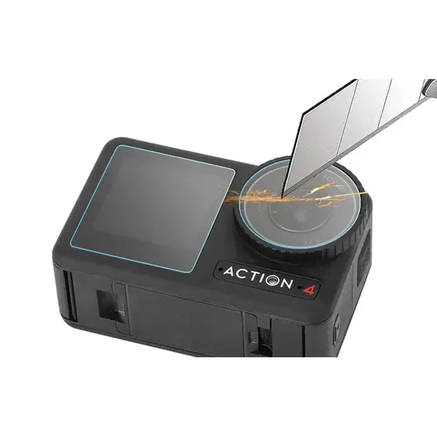 Sunnylife apsauginio stiklo rinkinys, skirtas DJI OSMO Action 4