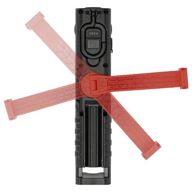 Brennenstuhl darbinis žibintuvėlis su dinama 10W, 600-180lm HL600AD