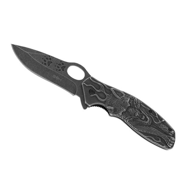 BSH ADVENTURE WOLF N-072 sulankstomas peilis