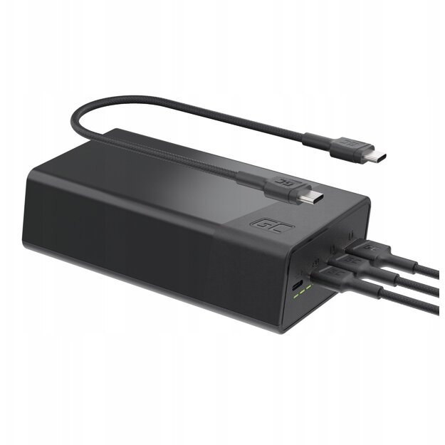 „Green Cell PowerPlay 30“ 30000 mAh išorinė baterija Juoda