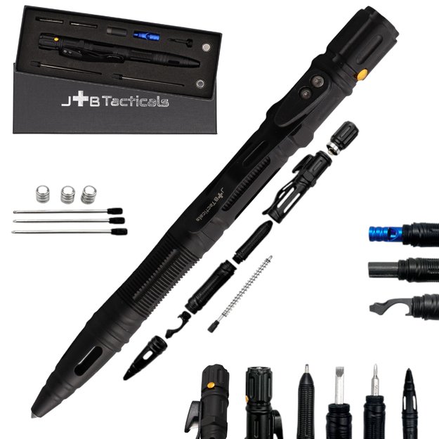 JB Tacticals taktinis rašiklis 10-in-1 JB-04