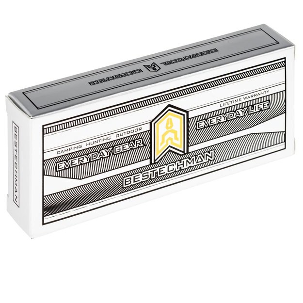 Bestechman sulankstomas peilis „Cicada's Wing“ mėlynai margas BMK06Q