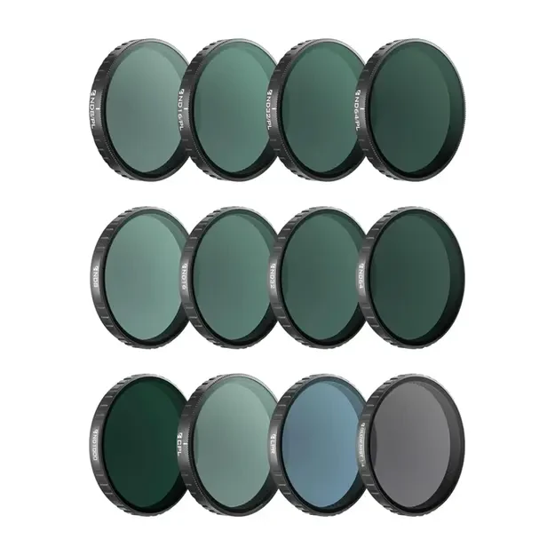 Freewell Filter Set for OSMO Action 6 &ndash; Mega Kit &ndash; 12-piece package