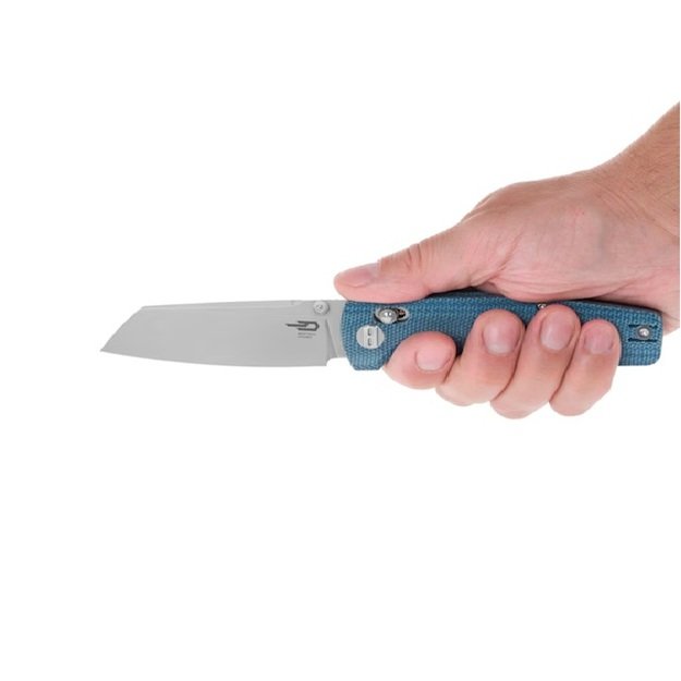 Складной нож Bestech Slasher Blue Micarta D2 (BG56C-1)