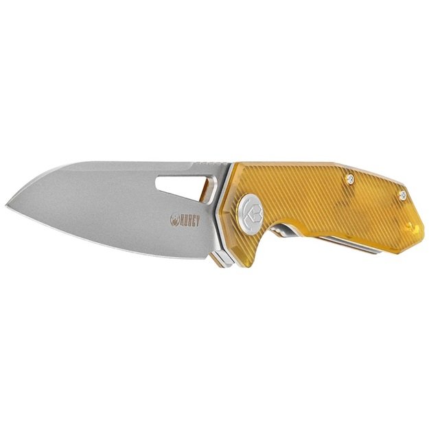 Складной нож Кубей Vagrant Ultem, Sand Blasted 14C28N Максима Ткачука (KU291Q)