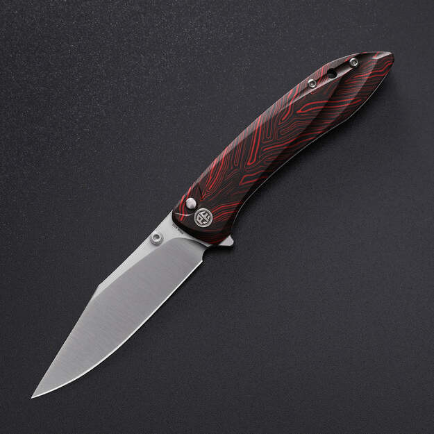 Petrified Fish Grow folding knife PFE08RDMS