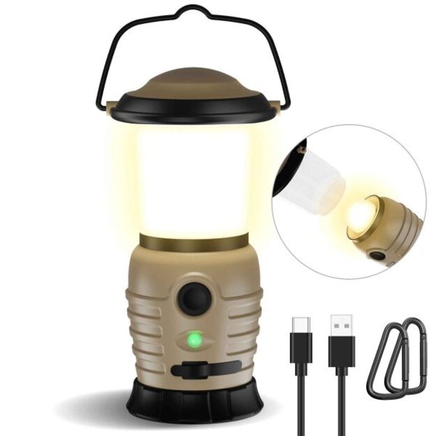 Skywoods L50270 Rechargeable Camping Lantern, 500lm