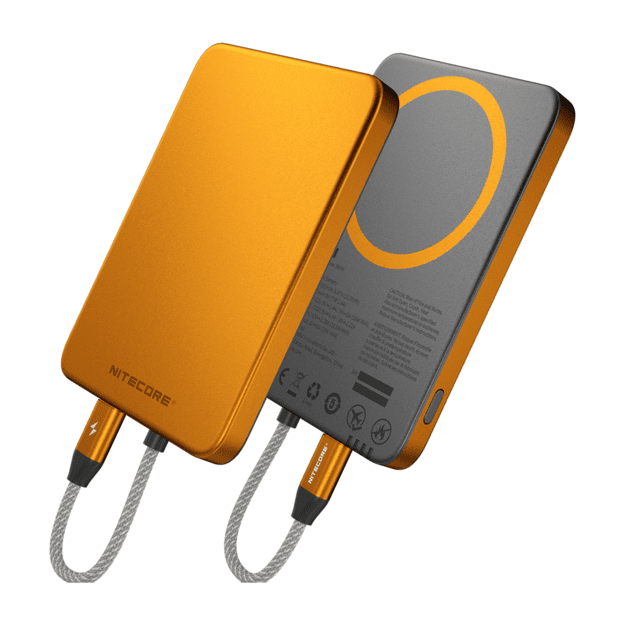 Внешний аккумулятор (Powerbank) Nitecore POCKET5 – 5000mAh оранжевый