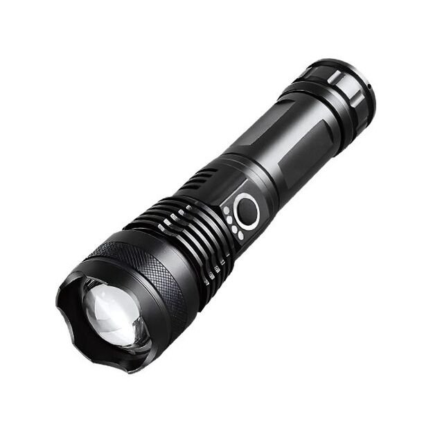 Аккумуляторный светодиодный LED фонарик с USB