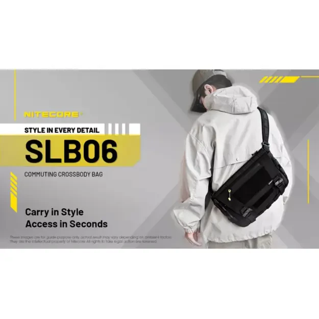 Nitecore SLB06 - EDC сумка, 7 литров
