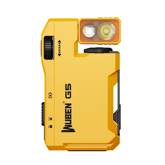 WUBEN G5 edc žibintuvėlis 400lm, geltonas