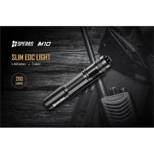 Speras M10 žibintuvėlis 200lm 6500K
