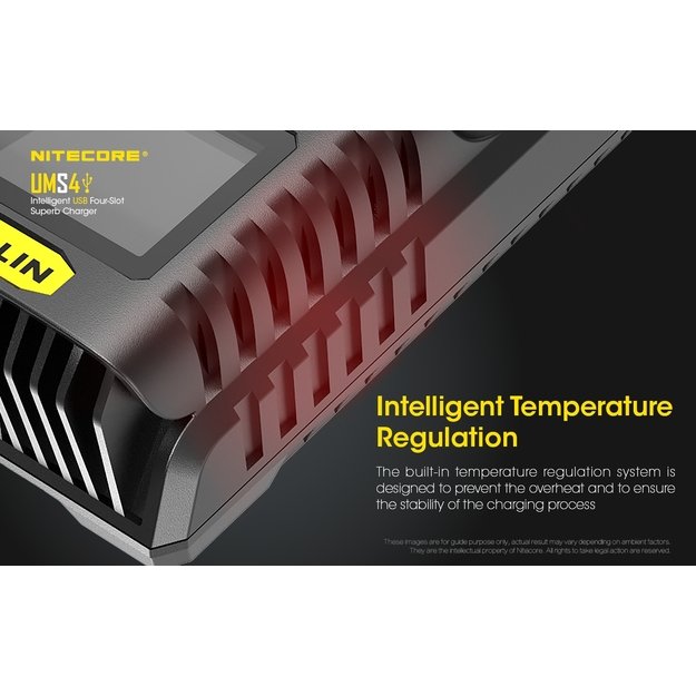 Nitecore UMS4 USB Charger