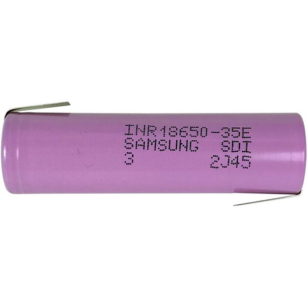 Samsung INR 18650 35E lituojamas akumuliatorius 3.6V 3450mAh 8A