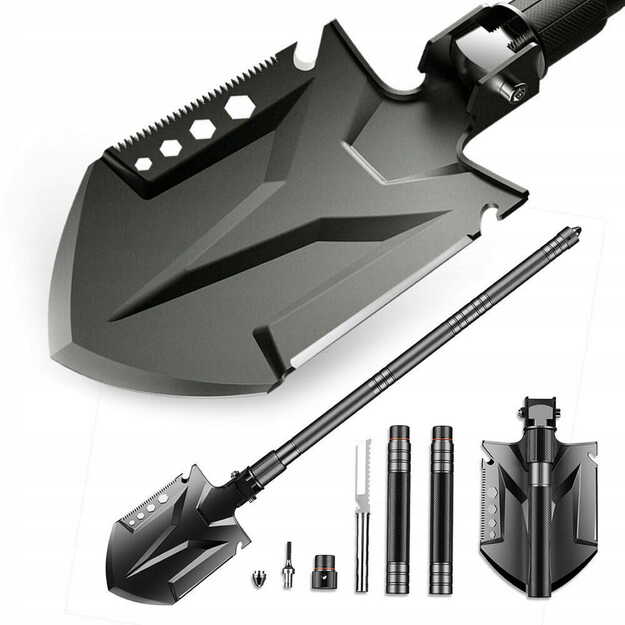 Folding multifunctional shovel SP-013