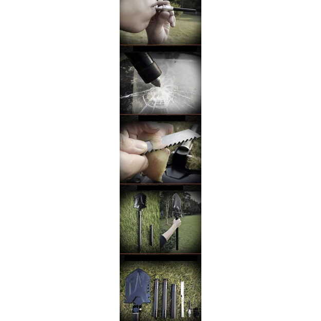 Folding multifunctional shovel SP-013