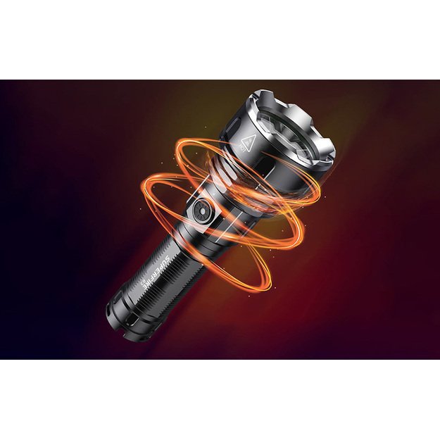 Ручной фонарь Superfire R3 P90, 2700лм, USB