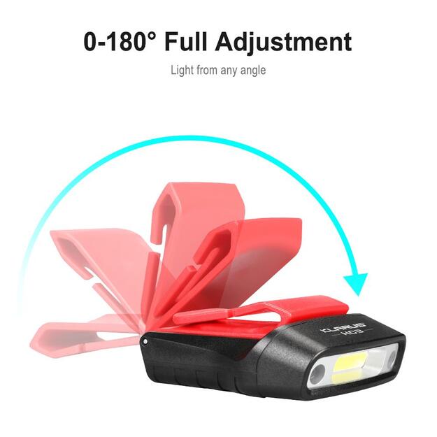 KLARUS HC3 universalus žibintuvėlis 100lm 500mAh