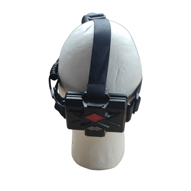 UV ir baltos šviesos žibintuvėlis ant galvos UV MIX