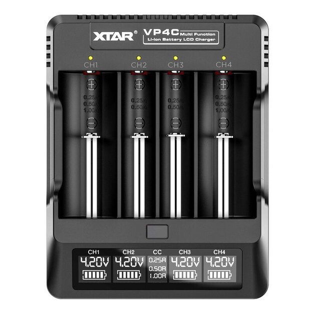 XTAR VP4C battery charger