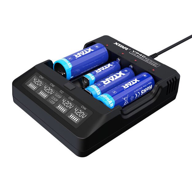XTAR VP4C battery charger