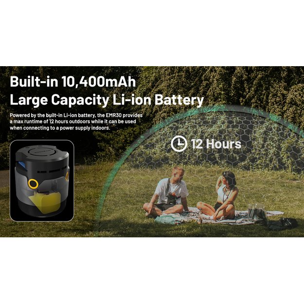 Nitecore EMR30 - uodus atbaidanti priemonė, Powerbanko funkcija