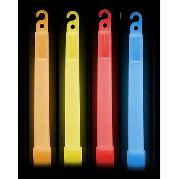 Šviečianti lazdelė su šniūreliu 16cm