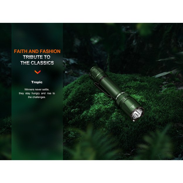 Fenix ​​TK20R UE SFT70 LED žibintuvėlis Tropic Green