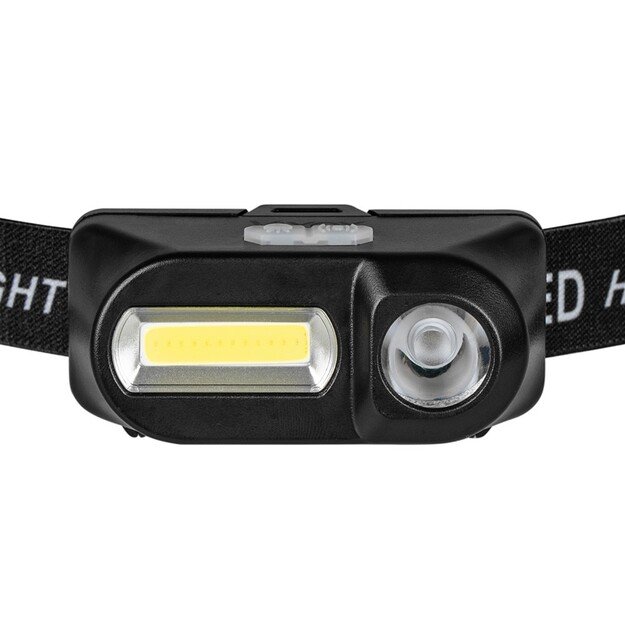 Vayox XPE + COB įkraunamas žibintuvėlis VA0115