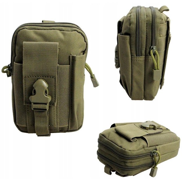 BSH ADVENTURE Taktinis dėklas ant diržo SZ002. Žalias