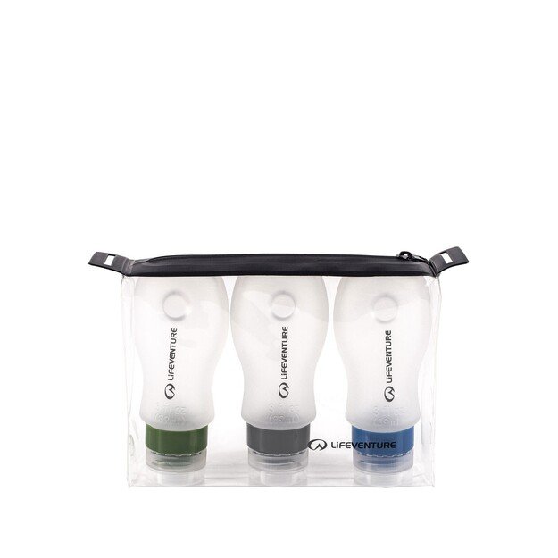 Kelioniniai silikoniniai buteliukai Lifeventure