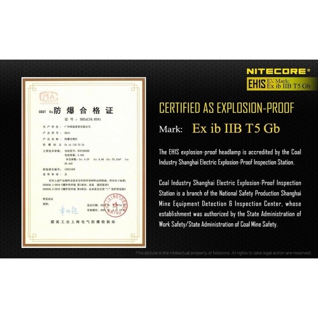 Nitecore EH1S žibintuvėlis