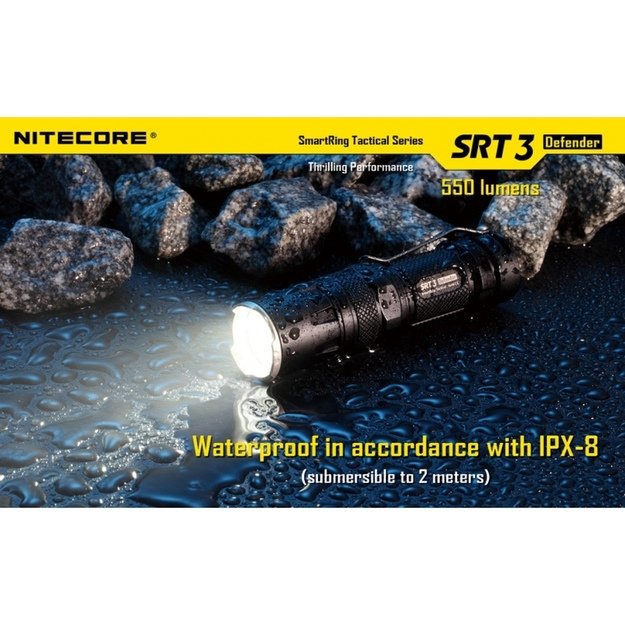 Nitecore SRT3 Defender žibintuvėlis