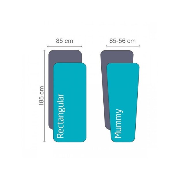 Miegmaišio įdėklas Lifeventure Silk - Stačiakampis