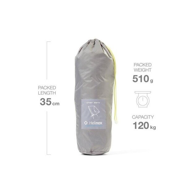 Helinox Стул Zero - серый