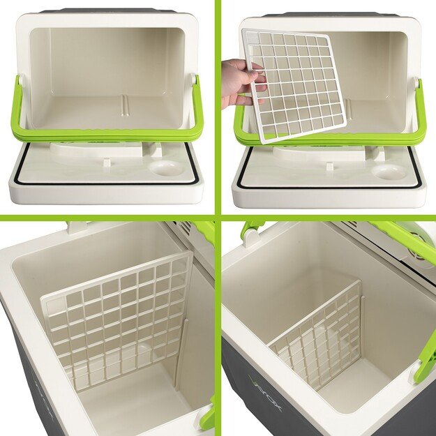 Kelioninis šaldytuvas 27L DC 12/24V AC 220-240V VAYOX VA-T27