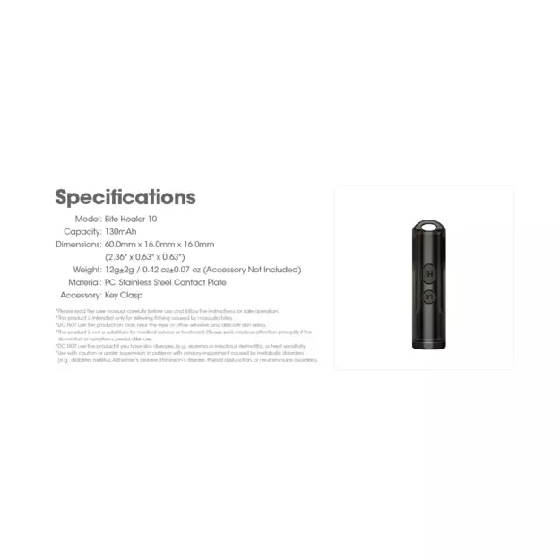 Nitecore BH10 niežėjimo slopintojas USB-C