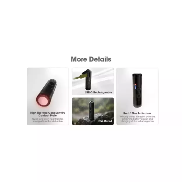 Nitecore BH10 niežėjimo slopintojas USB-C