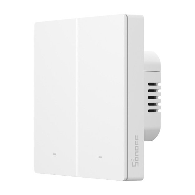 SONOFF M5-2C-86W WiFi Matter умный настенный выключатель (2-канальный)