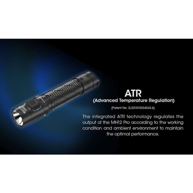 Nitecore MH12 Pro UHi 40 Светодиодный фонарик 3300лм