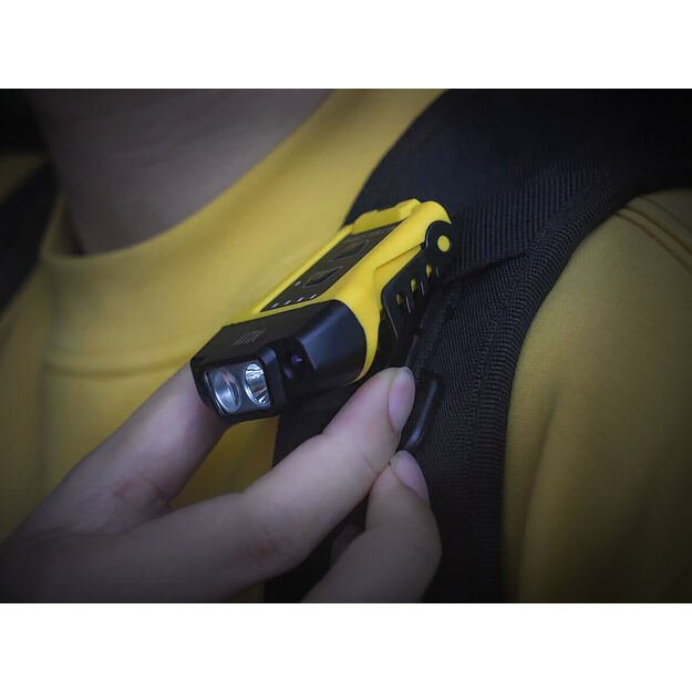 Nitecore NU11 žibintuvėlis ant galvos ir ant kepurės USB 150lm