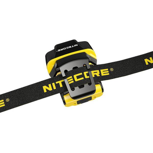 Nitecore NU11 žibintuvėlis ant galvos ir ant kepurės USB 150lm