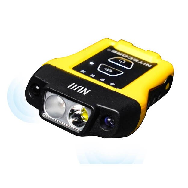 Nitecore NU11 žibintuvėlis ant galvos ir ant kepurės USB 150lm
